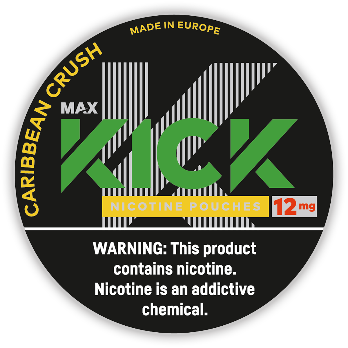 caribbean crush tobacco Buy now KICK MAX Medium Fresh products in stock Caribbean Crush Crystal Clear Bar