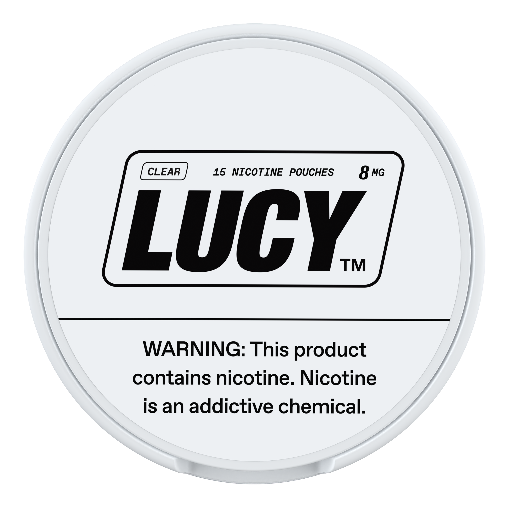 Lucy Pouches Clear 8mg