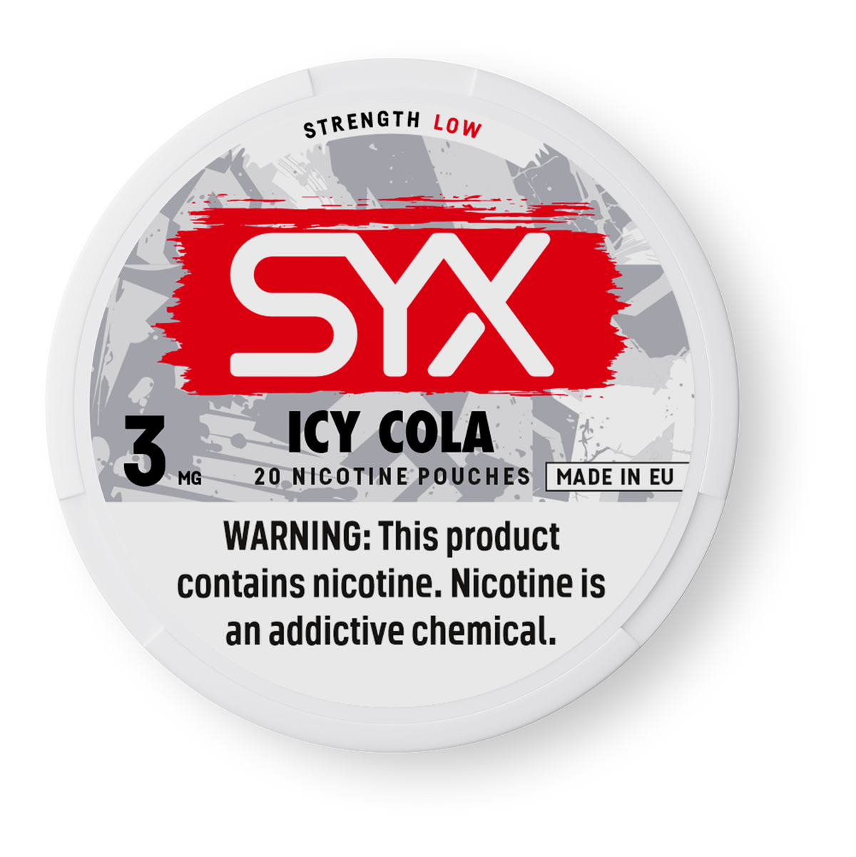 Sygic Cola SYX Icy Cola 3mg Nicotine Pouches