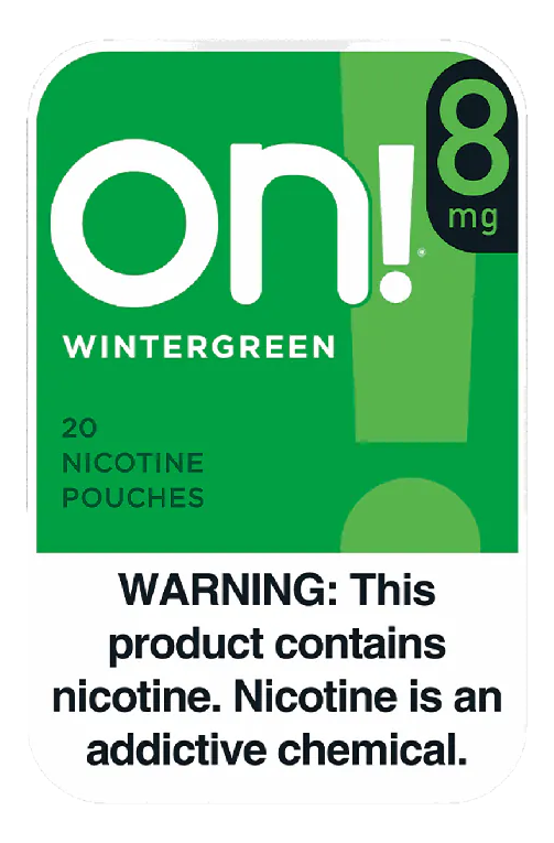 On! Wintergreen 8mg