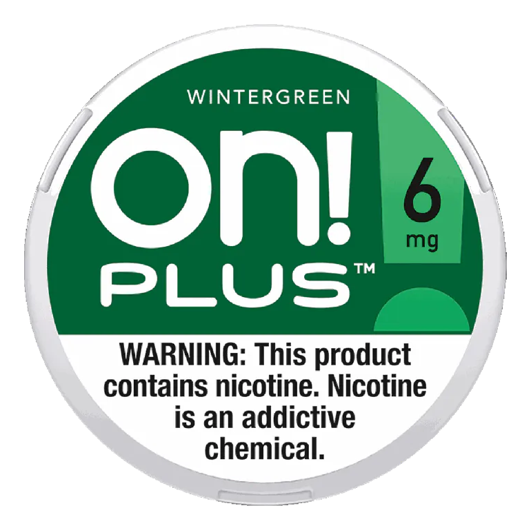 On! Plus Wintergreen 6mg