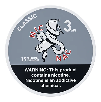 Nic Nac Lozenges Classic 3mg