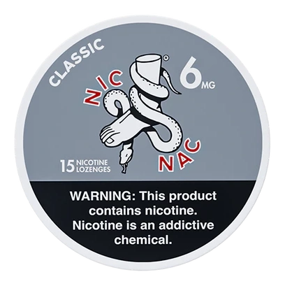 Nic Nac Lozenges Classic 6mg