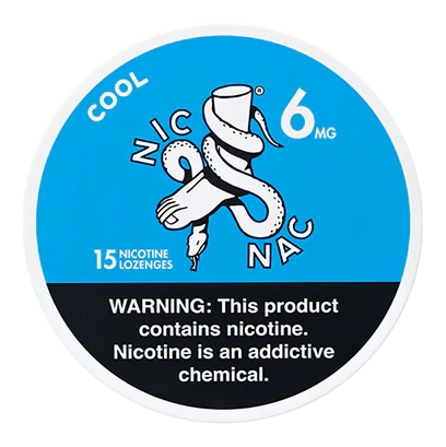 Nic Nac Lozenges Cool 6mg