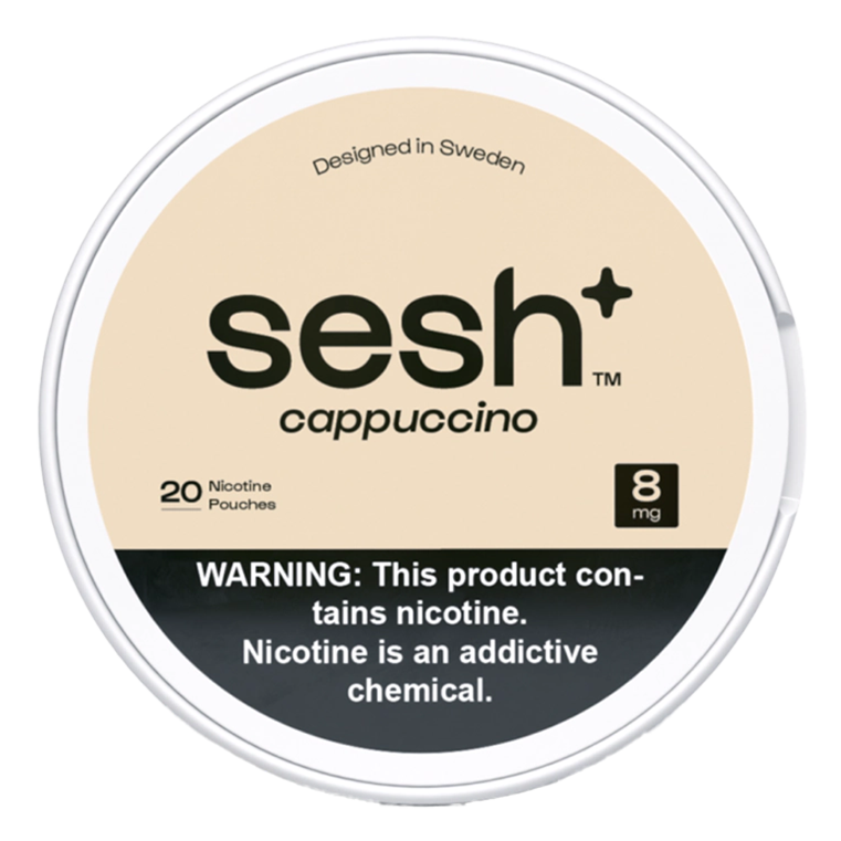 Sesh+ Cappuccino 8mg