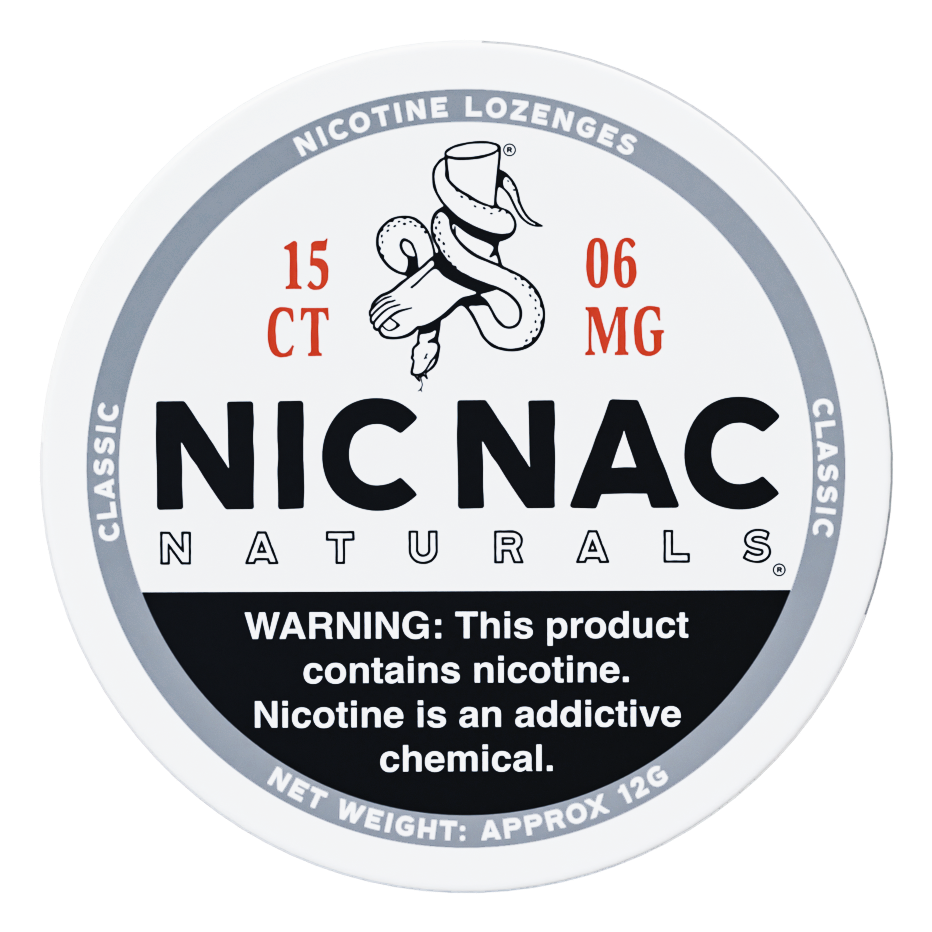 Nic Nac Lozenges Classic 6mg
