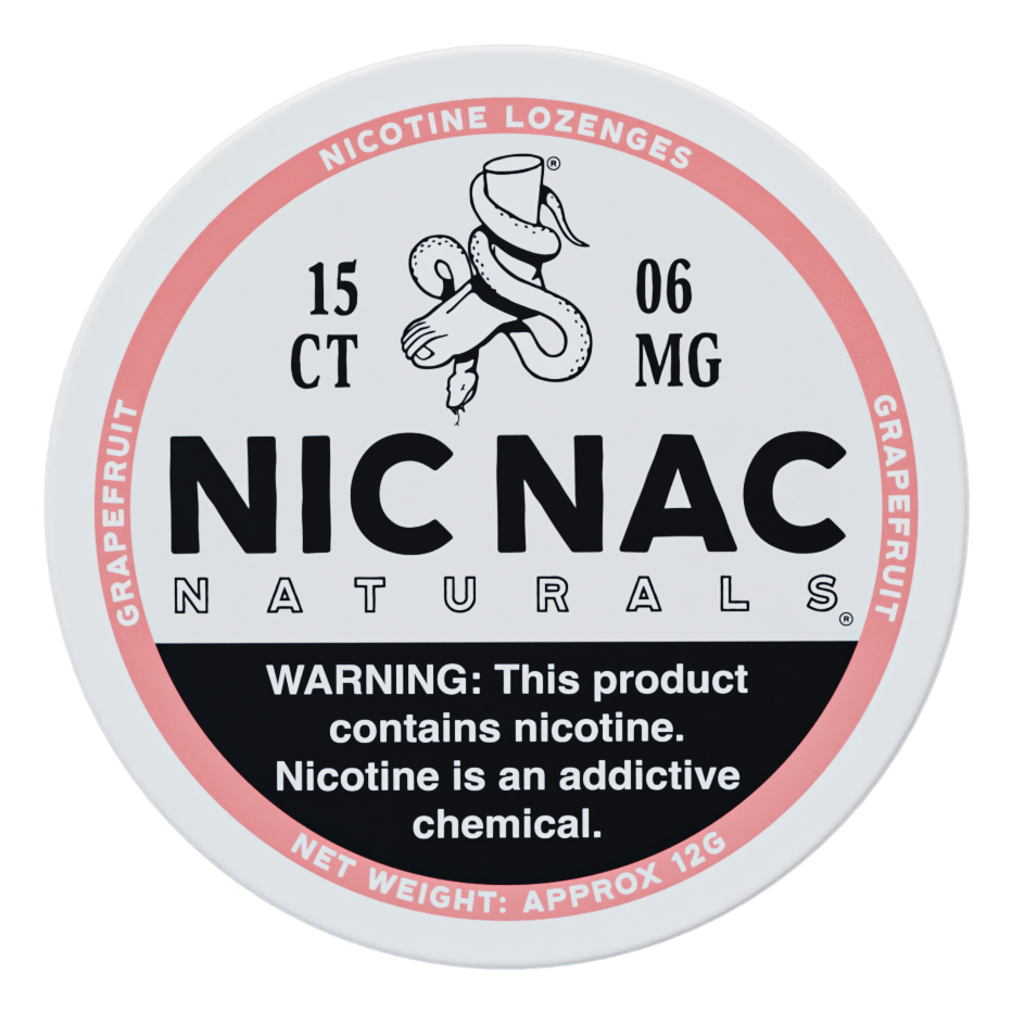 Nic Nac Lozenges Grapefruit 6mg