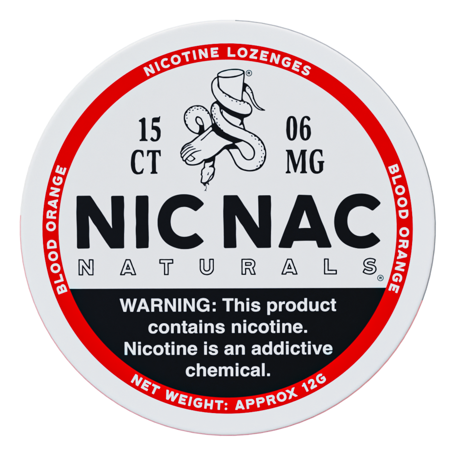 Nic Nac Lozenges Blood Orange 3mg