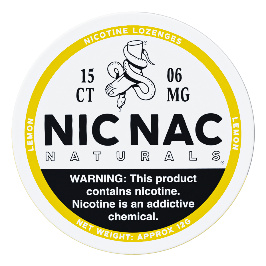 Nic Nac Lozenges Lemon 3mg