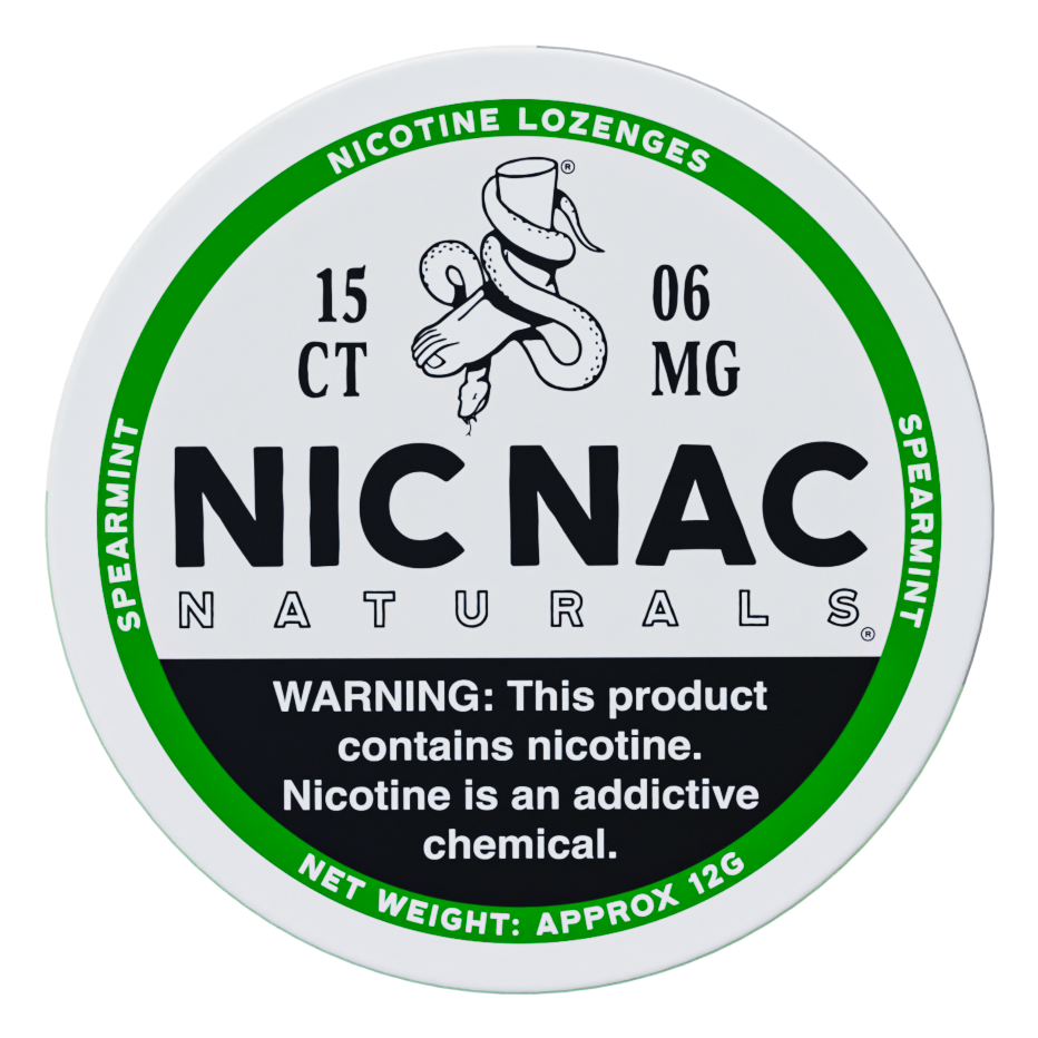 Nic Nac Lozenges Spearmint 3mg