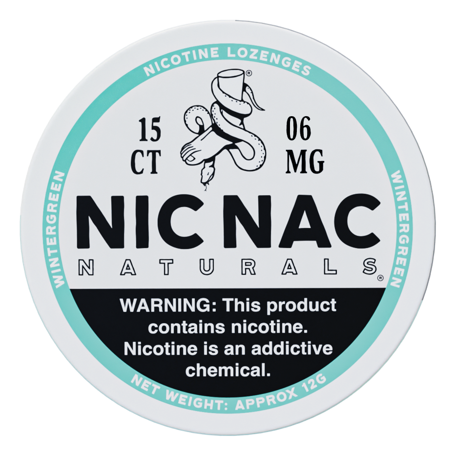 Nic Nac Lozenges Wintergreen 3mg