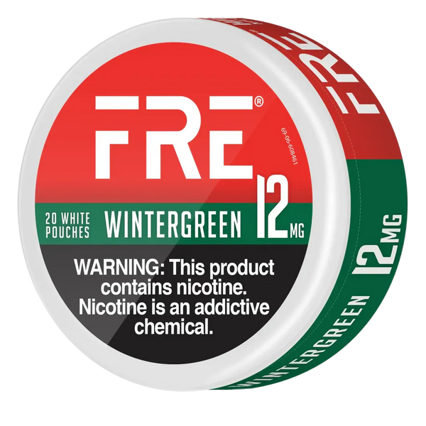 Fre Wintergreen 12mg Nicotine Pouches