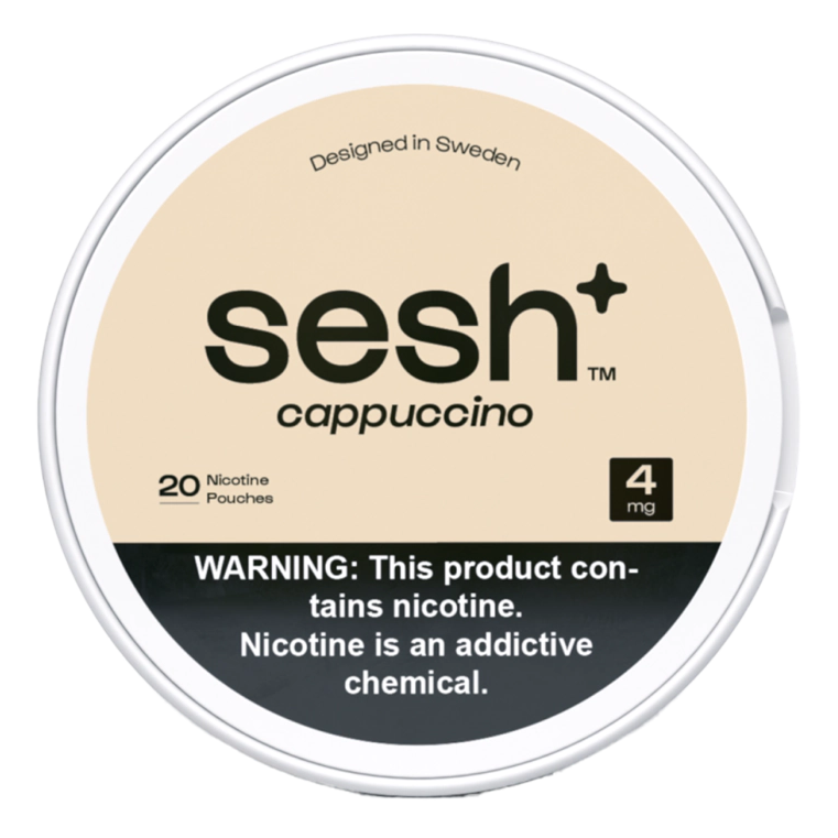 Sesh+ Cappuccino 4mg