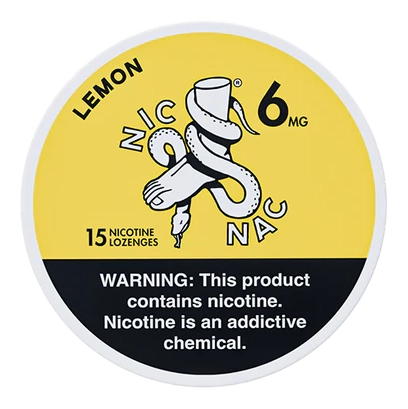 Nic Nac Lozenges Lemon 6mg