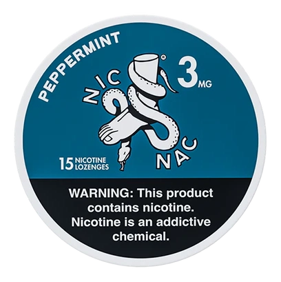 Nic Nac Lozenges Peppermint 3mg