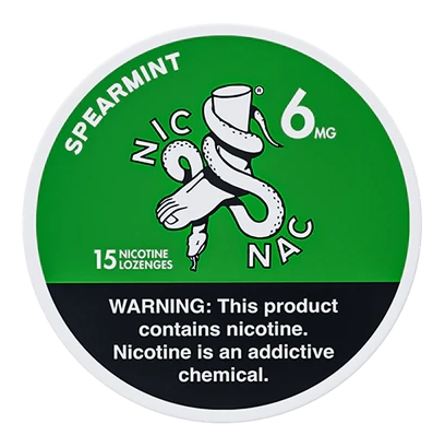 Nic Nac Lozenges Spearmint 6mg