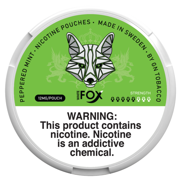 White Fox Peppered Mint Slims Portion