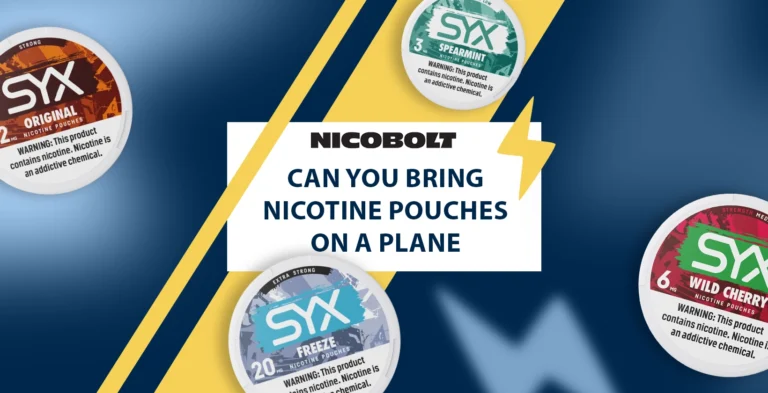 Can you bring Nicotine Pouches on a plane