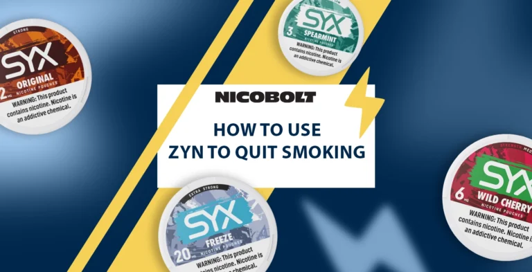 How to use Zyn to quit smoking