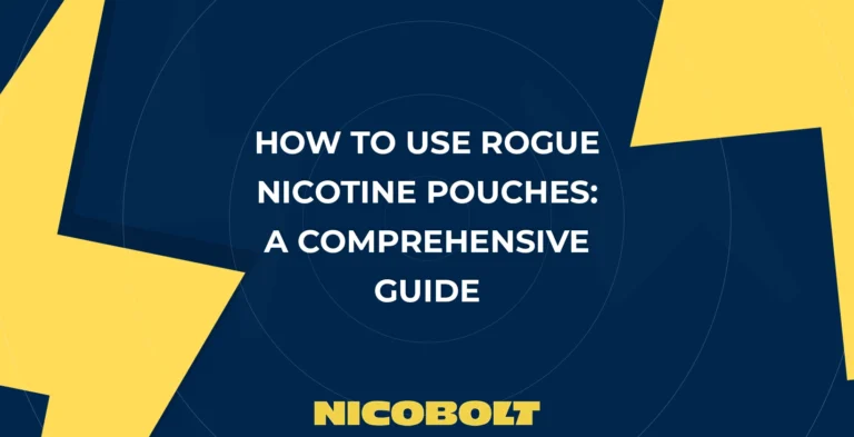 How to Use Rogue Nicotine Pouches: A Comprehensive Guide