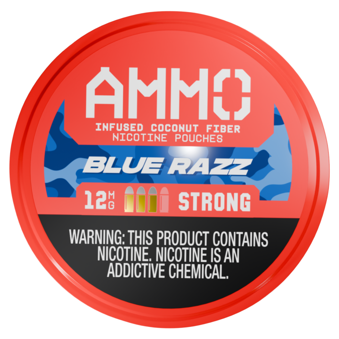 AMMO Blue Razz Strong 12mg