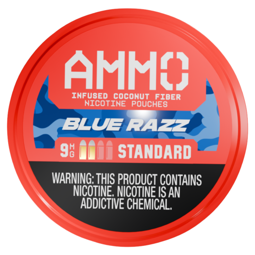 AMMO Blue Razz Standard 9mg