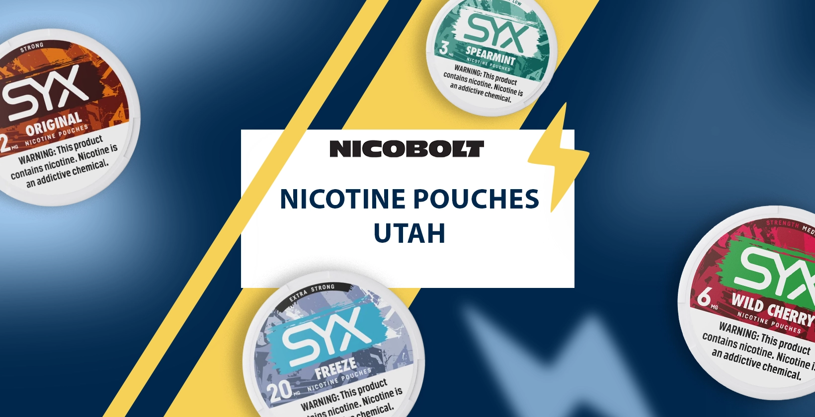 Read about nicotine pouches regulations in Utah
