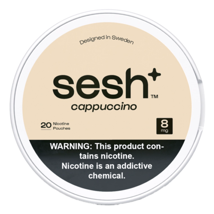 Sesh+ Cappuccino 8mg