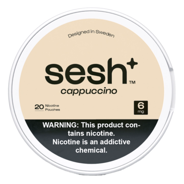 Sesh+ Cappuccino 6mg