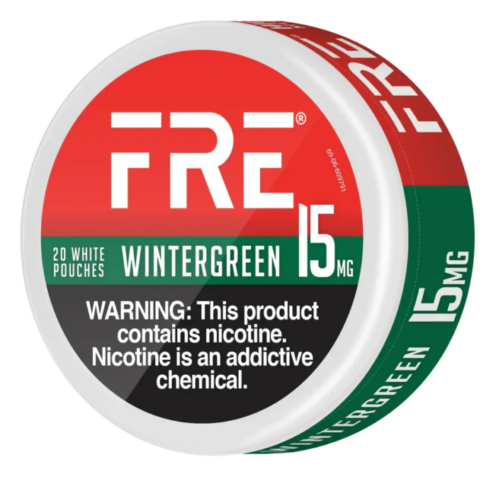 Fre Wintergreen 15mg